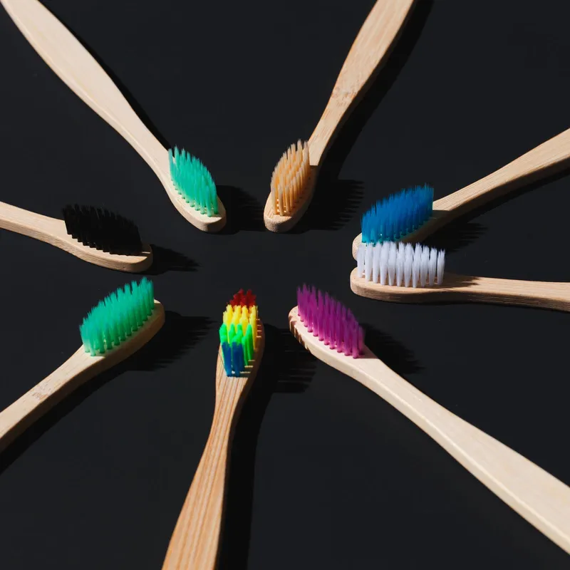 Bamboo Toothbrush Set