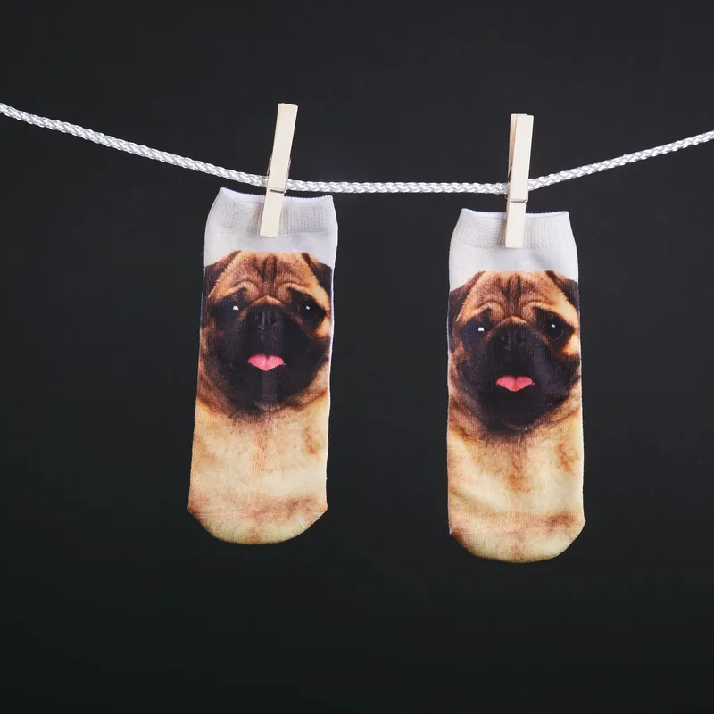 Novelty Pug Socks